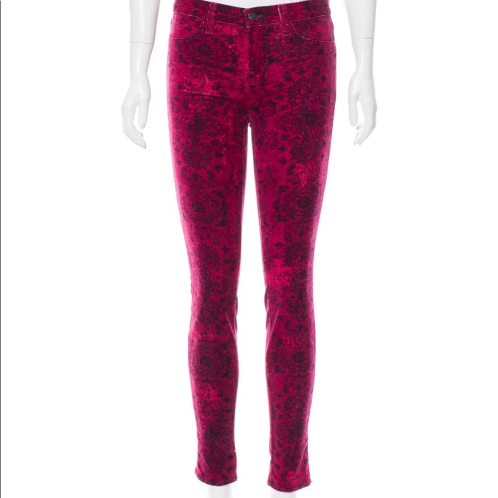 J BRAND Velvet Skinny Jeans
